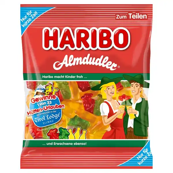 Bild 1 von HARIBO Almdudler Fruchtgummi mit originalem Almdudler-Geschmack