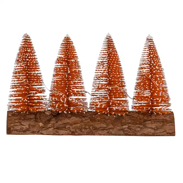 Bild 2 von LED-Tannenbaum 3er/4er - herbstliches Orange