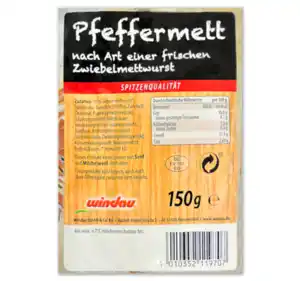 WINDAU Pfeffermett oder Gutsherrenfrühstück*