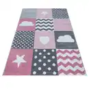 Bild 3 von Teppich, KIDS 0620, PINK, 120 x 170 cm