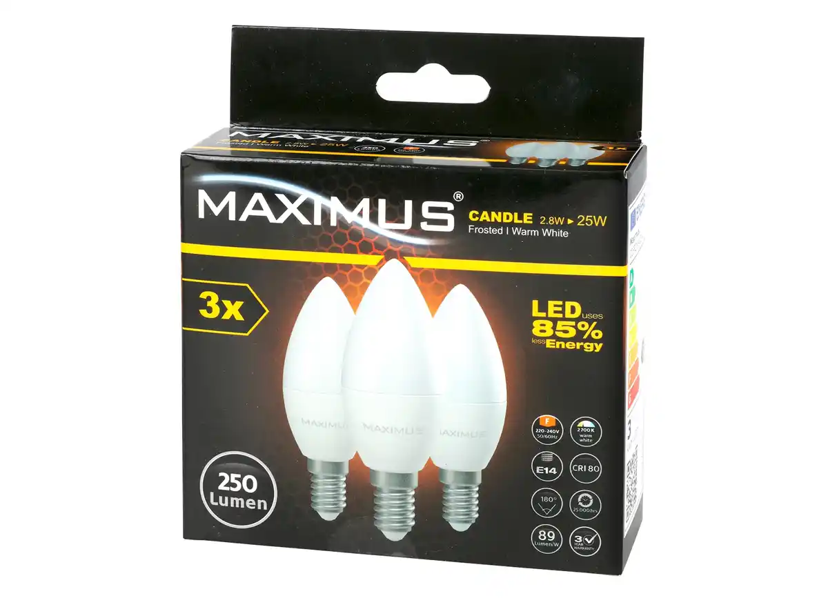 Bild 1 von Maximus LED-Leuchtmittel Kerzenform
