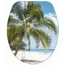 Bild 1 von WC-Sitz 'Sea and Beach' mit Absenkautomatik Duroplast