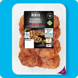 BBQ Hähnchen-Ministeaks, Spicy Pepper oder Italienische Kräuter