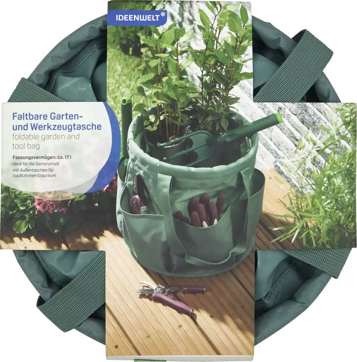 Bild 1 von IDEENWELT Faltbare Gartentasche