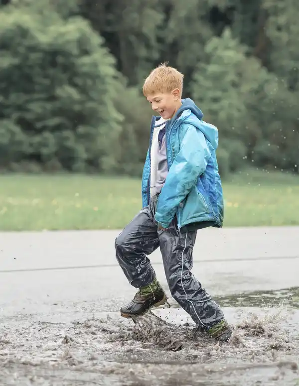 Bild 4 von IDEENWELT Kinder-Regenhose, dunkelblau, Gr. 146/152