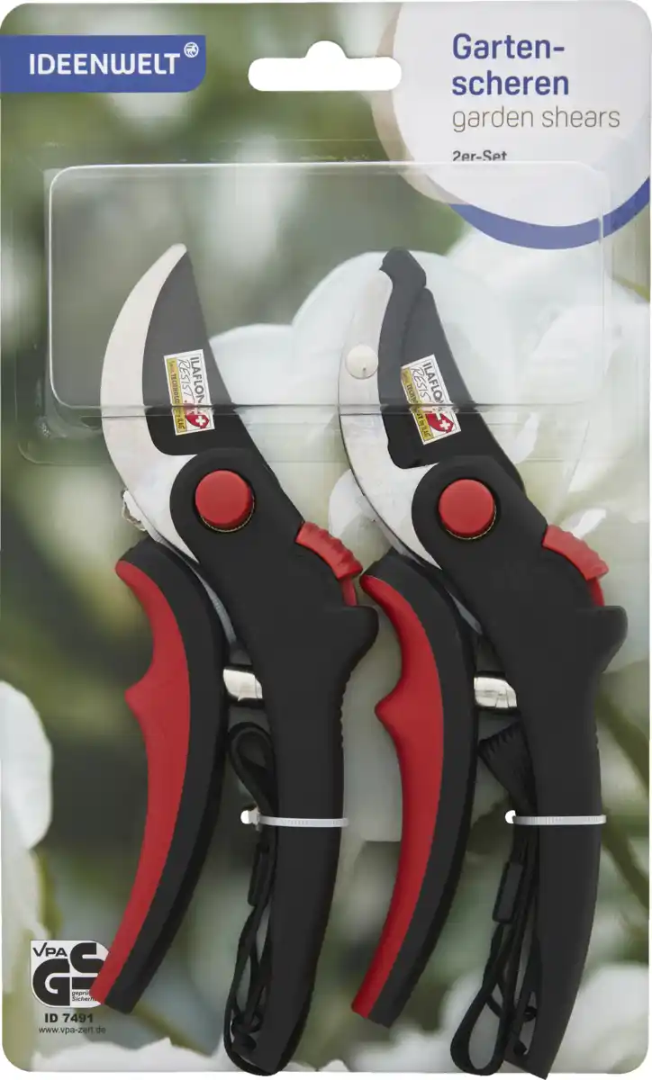 Bild 1 von IDEENWELT Gartenscheren, 2er-Set