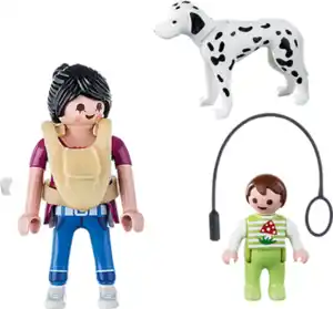 Playmobil Mama mit Baby und Hund 70154