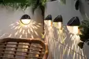Bild 3 von IDEENWELT Solar-Wandleuchten, 4er-Set