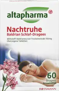 altapharma altapharma Nachtruhe Baldrian Schlaf-Dragees