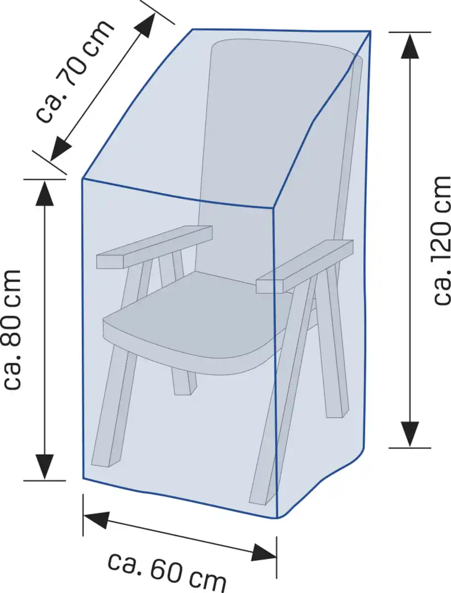 Bild 2 von IDEENWELT Gartenstuhlabdeckung
