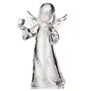 Bild 1 von LUMIDA Xmas Weihnachtsengel beleuchtete Sterne 5h-Timerfunktion 28x19x11cm