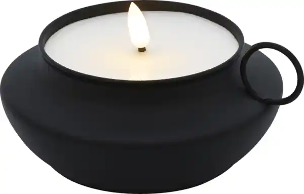 Bild 2 von IDEENWELT LED Lampe 3D flamme schwarz