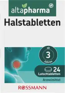 altapharma altapharma Halstabletten - akute Hals- und Rachenhilfe 24 Lutschtabletten Arzneimittel, 36 g