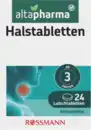 Bild 1 von altapharma altapharma Halstabletten - akute Hals- und Rachenhilfe 24 Lutschtabletten Arzneimittel, 36 g