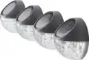 Bild 1 von IDEENWELT Solar-Wandleuchten, 4er-Set