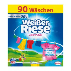 WEISSER RIESE Waschpulver Color