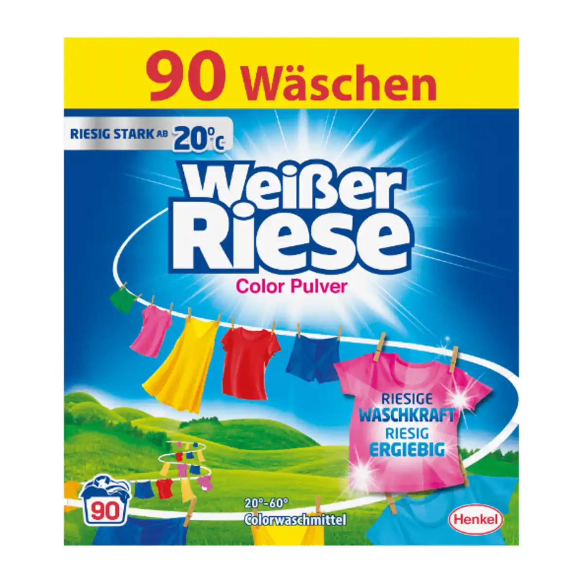 Bild 1 von WEISSER RIESE Waschpulver Color
