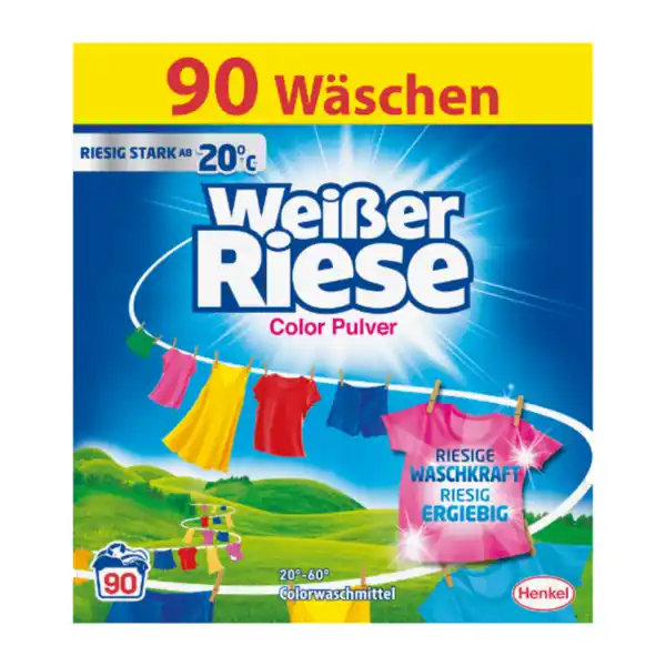 Bild 1 von WEISSER RIESE Waschpulver Color