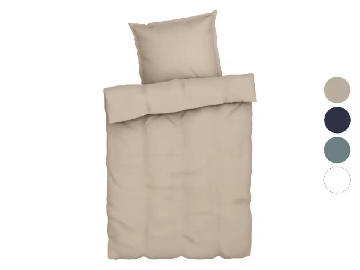 Bild 1 von LIVARNO home Lyocell-Satin-Bettwäsche, 135 x 200 cm