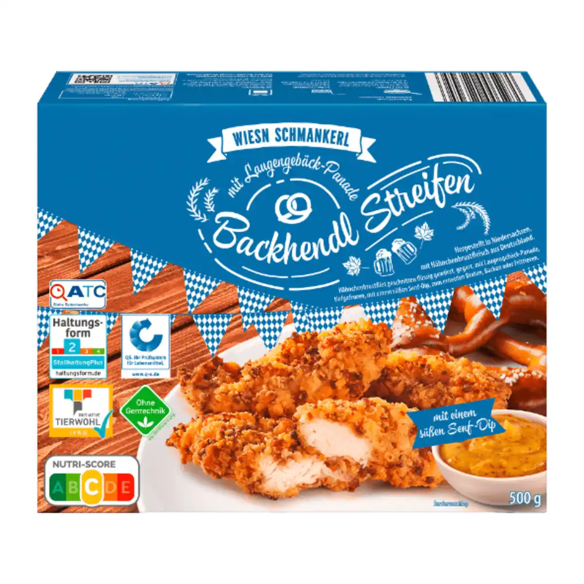 Bild 1 von WIESN SCHMANKERL Backhendl-Streifen 500g