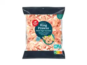 Ocean Sea ASC Premium King Prawns White Tiger Garnelen,  500 g