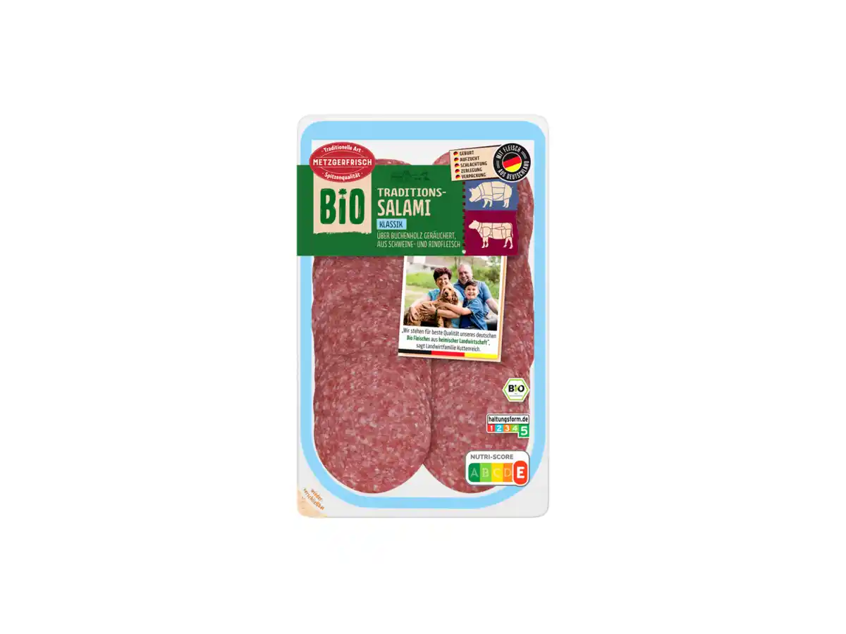 Bild 1 von Metzgerfrisch Bio Salami,  125 g