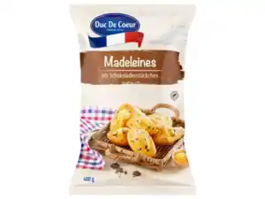 Duc de Coeur Madeleines,  400 g