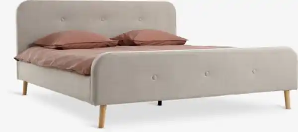 Bild 1 von Bettgestell KONGSBERG 180x200 Stoff beige