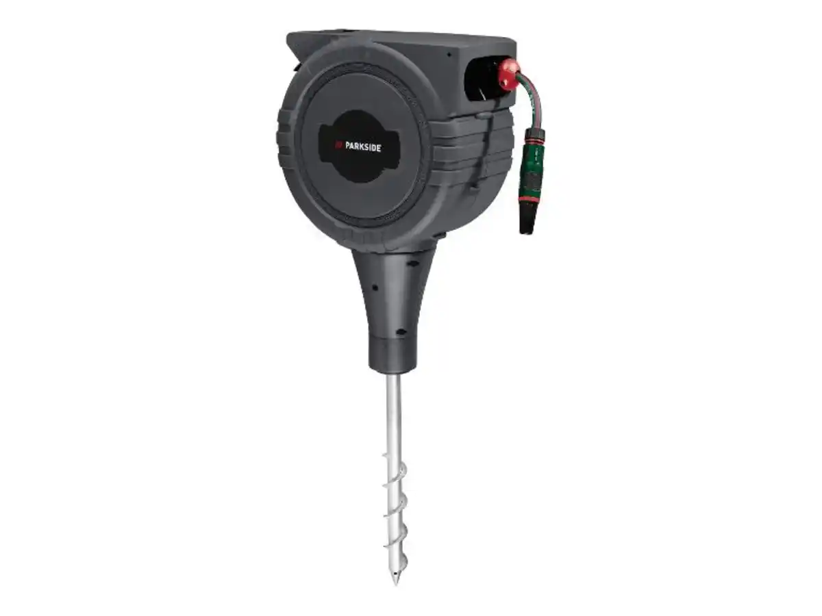 Bild 1 von PARKSIDE® Erd-Schlauchaufroller, mit Arretierfunktion