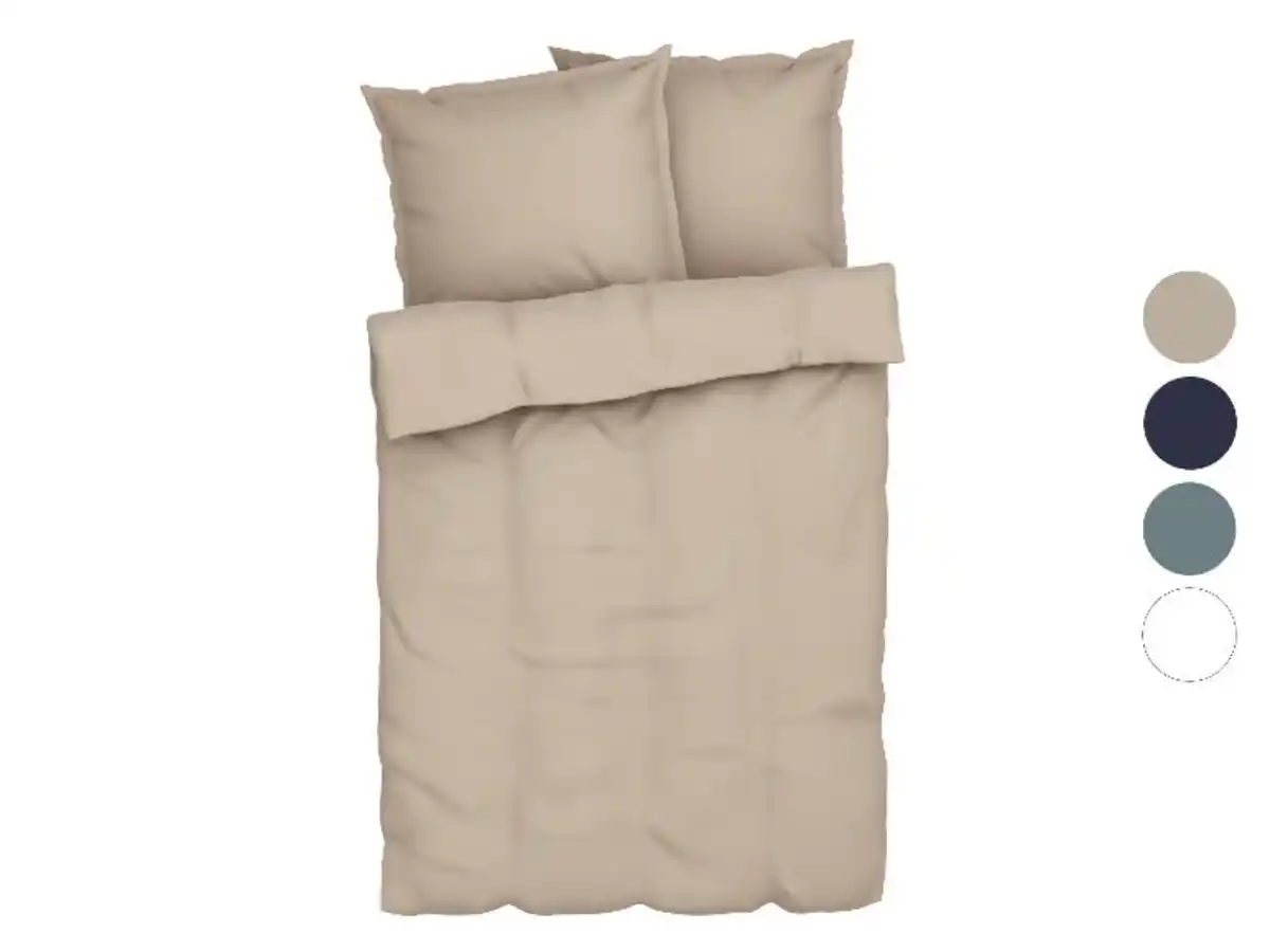 Bild 1 von LIVARNO home Lyocell-Satin-Bettwäsche, 200 x 220 cm