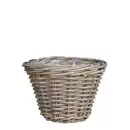 Bild 1 von Mica Decorations Korb, Rattan, HxD 20x29 cm, grau