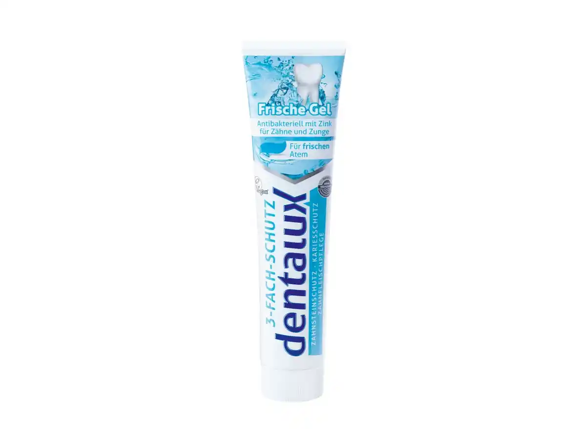 Bild 3 von Dentalux Zahncreme Frische Gel,  125 ml