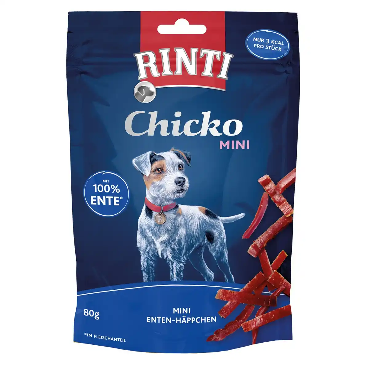 Bild 1 von RINTI Hundesnack »Chicko Mini«, 80 g, Ente