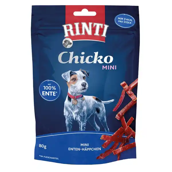 Bild 1 von RINTI Hundesnack »Chicko Mini«, 80 g, Ente