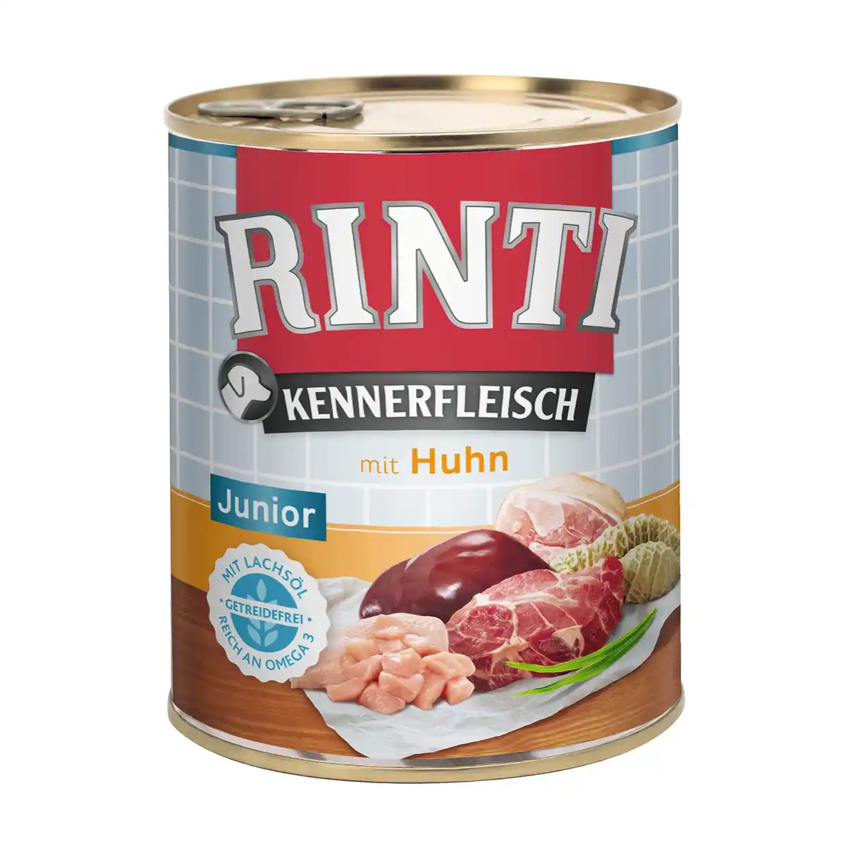 Bild 1 von RINTI Hunde-Nassfutter »Kennerfleisch«, Huhn, 1 Dose