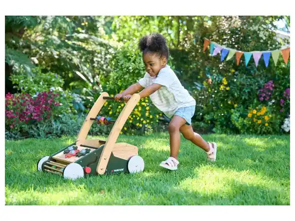 Bild 2 von Playtive Lauflernwagen, mit abnehmbarem Holzkasten