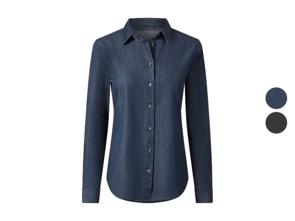 Bild 1 von esmara® Damen Jeanshemd