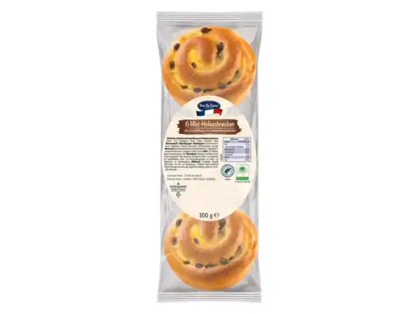 Bild 1 von Duc de Coeur Mini-Hefeschnecken,  300 g