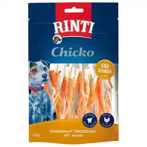 RINTI Kaustangen »Chicko«, Rinderhaut überzogen mit Huhn, 150g