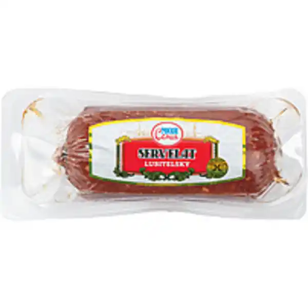 Bild 1 von MOJA SEMJA "Servelat Lubitelsky" Wurst aus Hähnchenseparator...