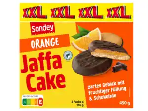 XXL Sondey Jaffa Cake Orange,  450 g