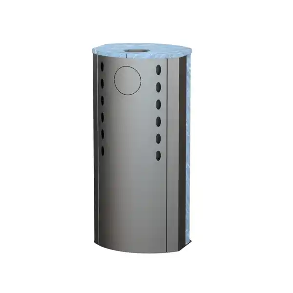 Bild 4 von THERMIA Kaminofen »Dortmund«, grau, Naturstein, 7 kW, Dauerbrand geeignet