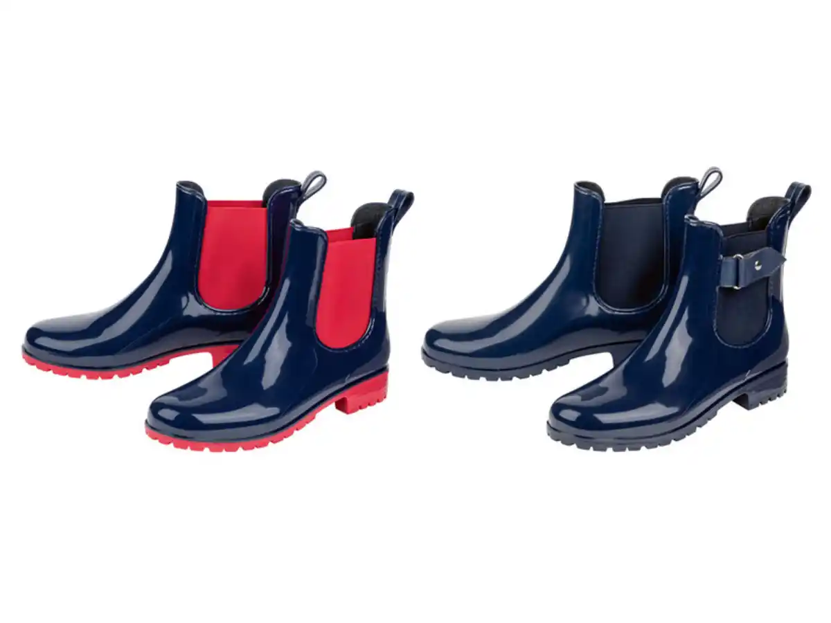 Bild 1 von esmara® Damen Regenstiefelette, mit seitlichen Gummizügen