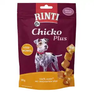 RINTI Hundesnack »Chicko Plus«, Käse/Huhn, 80 g