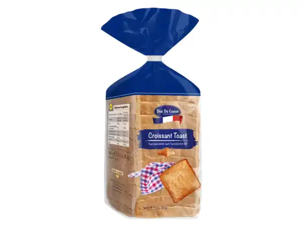 Bild 1 von Duc de Coeur Croissant Toast,  380 g