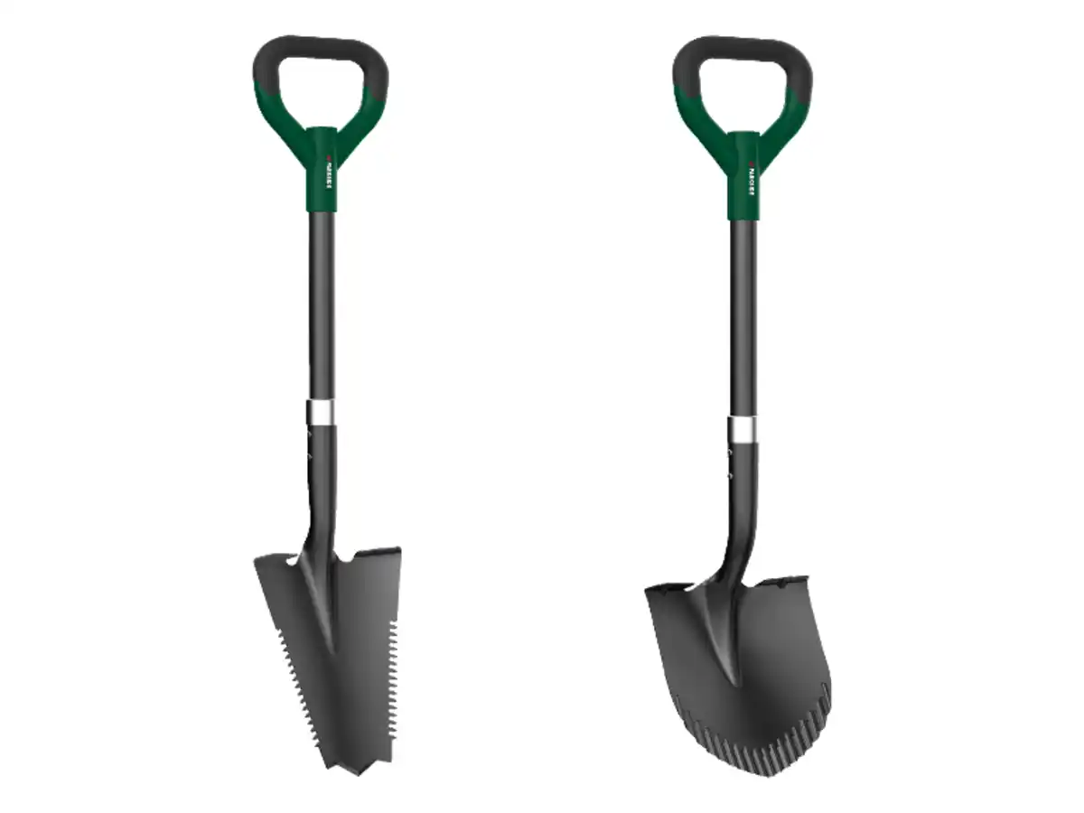Bild 1 von PARKSIDE® Spaten mit Wurzelsäge / Schaufel mit Wellenschliff
