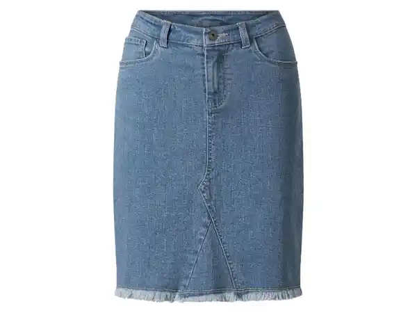 Bild 2 von esmara® Damen Jeansrock, im 5-Pocket-Style