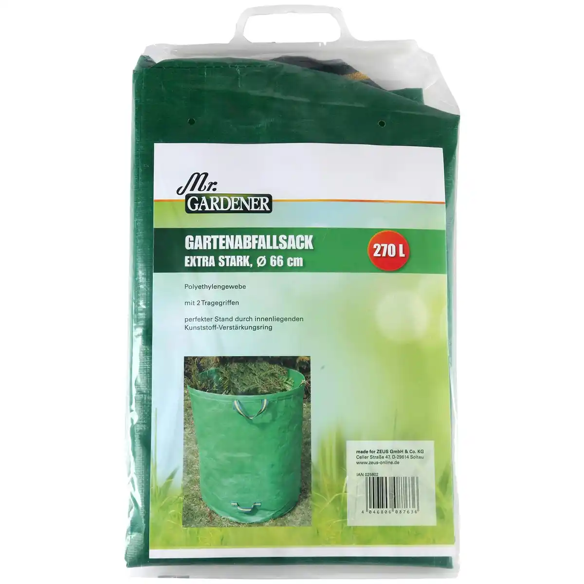 Bild 4 von Mr. GARDENER Gartenabfallsack, HxB: 80 x 66 cm, Kunststoff