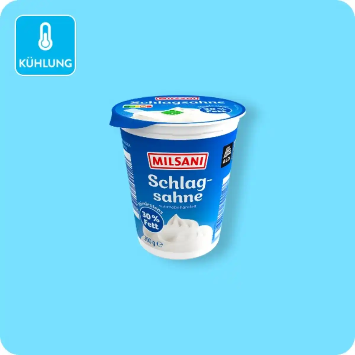 Bild 1 von MILSANI Schlagsahne, Mind. 30 % Fett