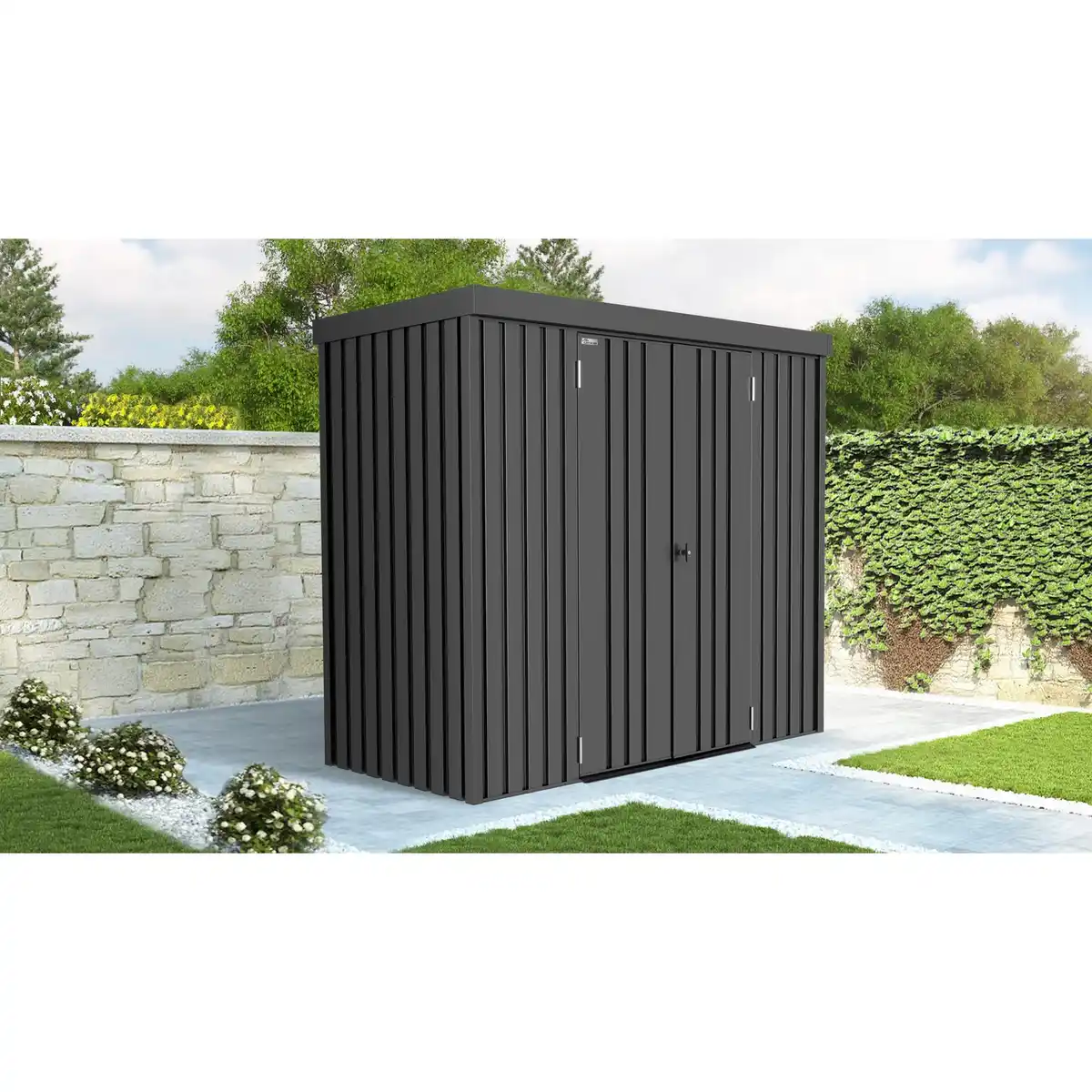 Bild 2 von Mr. GARDENER Geräteschrank, BxHxL: 213 x 185 x 98 cm, abschließbar